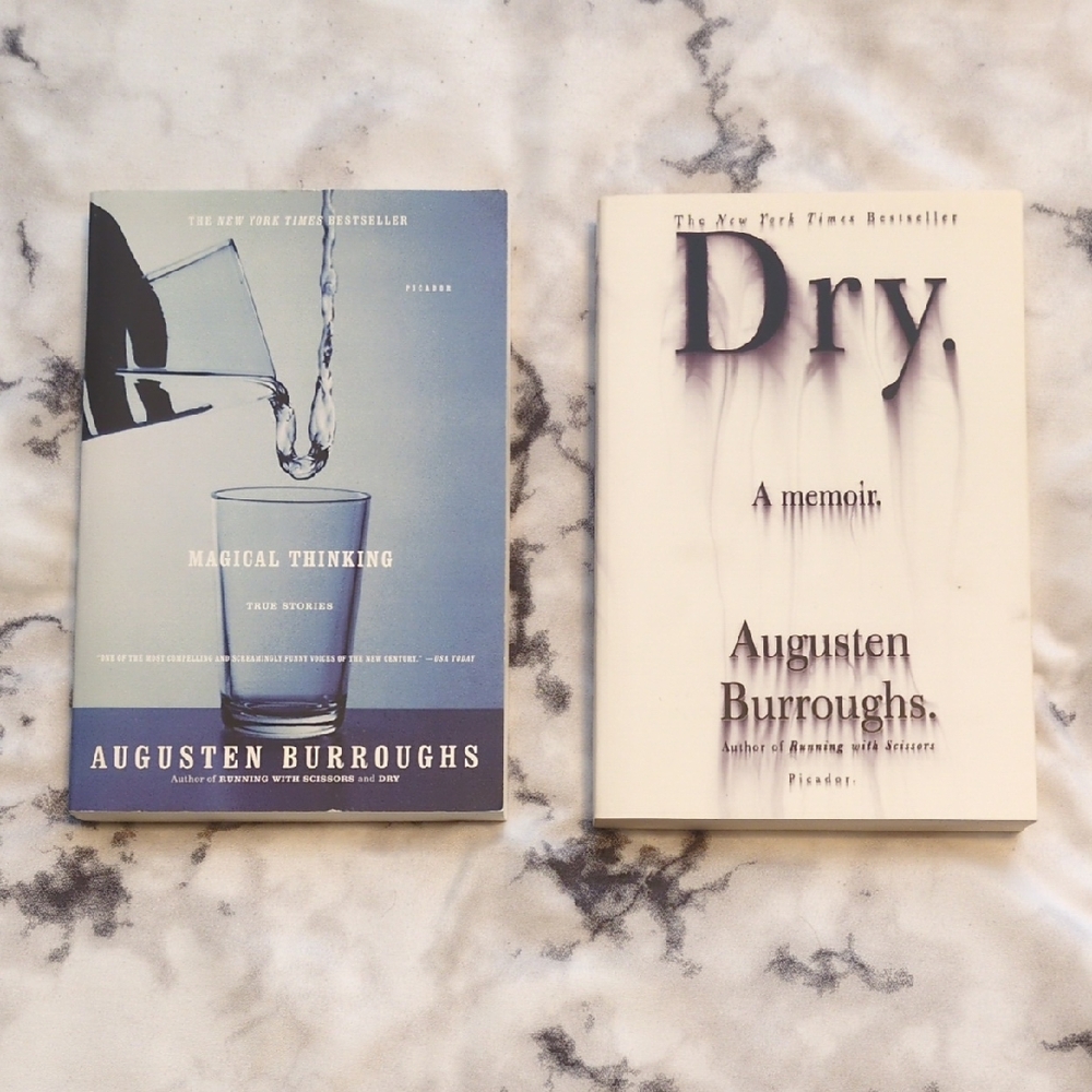 Augusten Burroughs Book Set - Magical Thinking & Dry